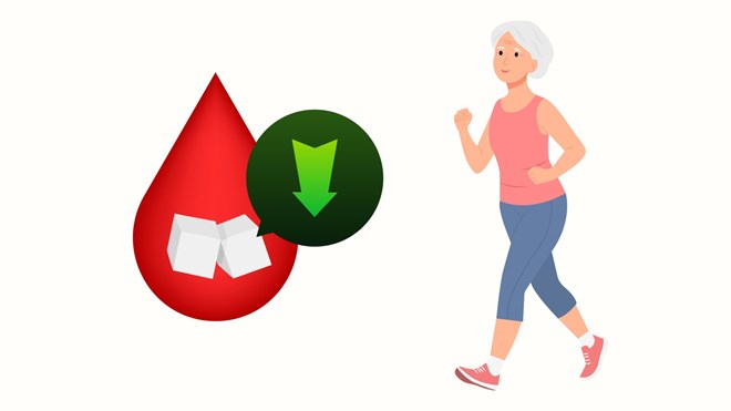 Lí do đi bộ sau bữa ăn ngăn lượng đường trong máu tăng đột biến