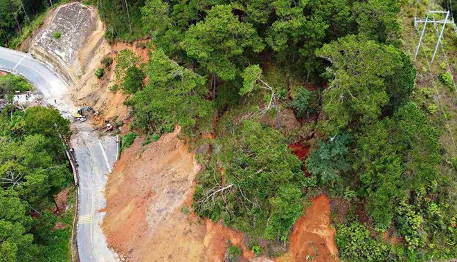 Lâm Đồng chi 9,2 tỉ đồng khắc phục sạt lở, bảo đảm an toàn trên Quốc lộ 20 và 28