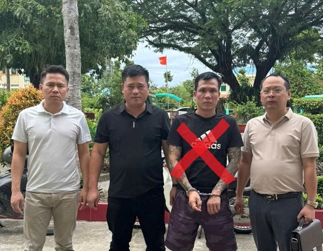 Đối tượng truy nã nguy hiểm Trần Văn Quang bị Công an Hải Phòng bắt giữ