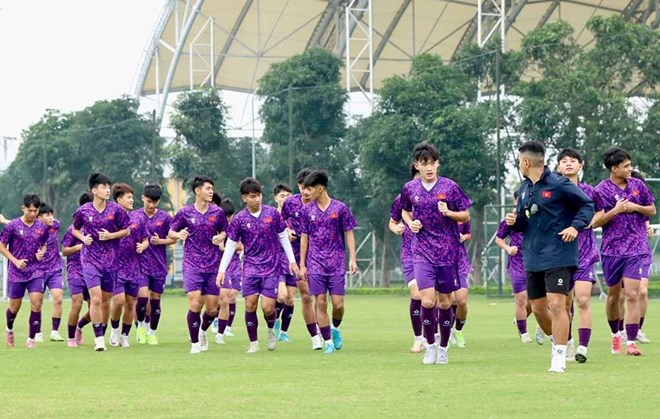 U17 Việt Nam chốt danh sách dự vòng loại U17 châu Á 2026