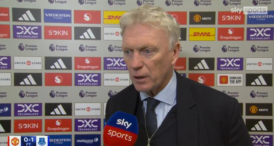 HLV David Moyes phát biểu về sự cố sau trận đấu. moy.jpg