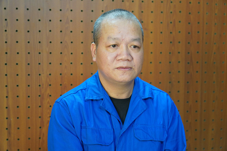 Đối tượng Lao Văn Mạnh.