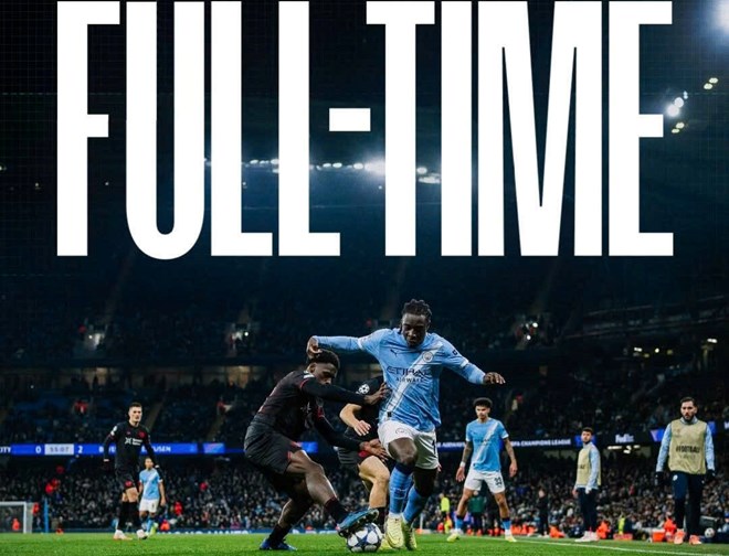 Man City thất bại trước Leverkusen tại Champions League