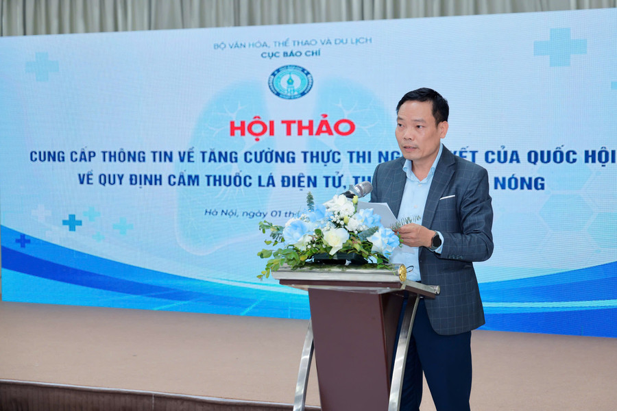 Ông Đặng Khắc Lợi, Phó Cục trưởng Cục Báo chí (Bộ VHTT&DL). z7280947877193-72c7d00e140becbfd40915b6dbe0d938.jpg