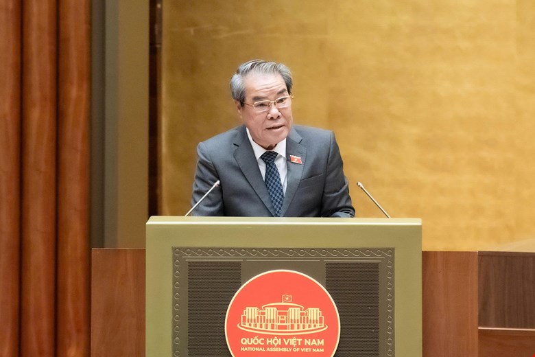 Chủ nhiệm Ủy ban Dân nguyện và Giám sát Dương Thanh Bình. Ảnh: Media Quốc hội