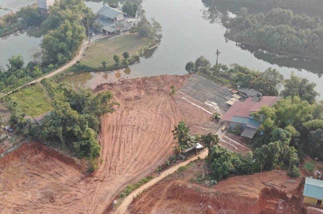 Yêu cầu hoàn trả nguyên trạng hồ thủy lợi bị vùi lấp trái phép ở Lào Cai