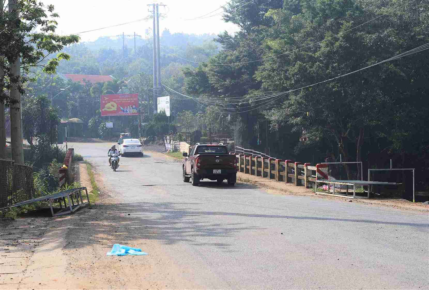 Việc sửa chữa, nâng cấp cầu Đại Bình sẽ được triển khai từ chiều 8.12.2025 đến 20.1.2026. Ảnh: Phúc Khánh