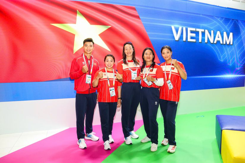 Đoàn thể thao Việt Nam tự tin tranh tài SEA Games 33.Ảnh: Bùi Lượng