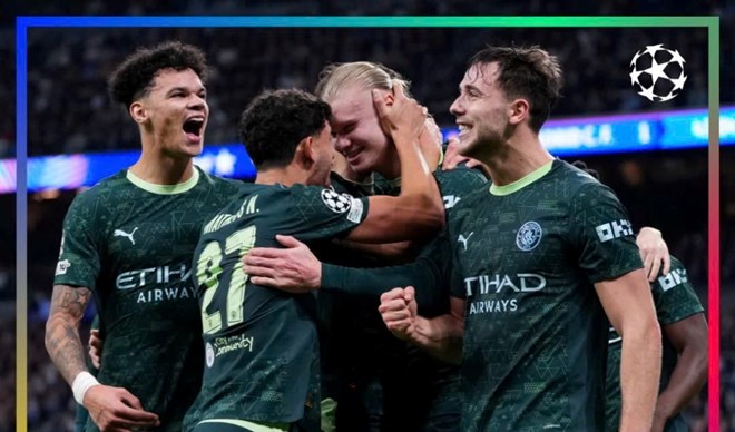 Man City ngược dòng thắng Real Madrid trên sân khách