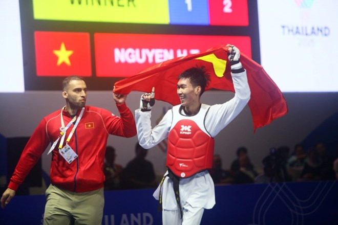 Taekwondo Việt Nam có huy chương vàng hạng cân 54kg sau 22 năm tại SEA Games