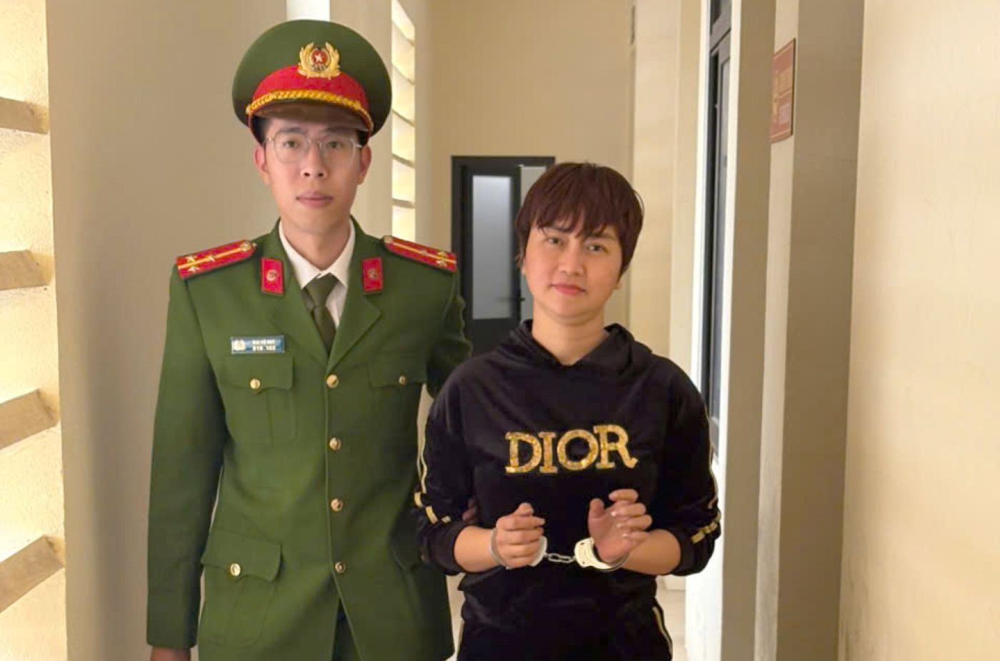 Nguyễn Thị Thu bị . Ảnh: Công an Thanh Hóa