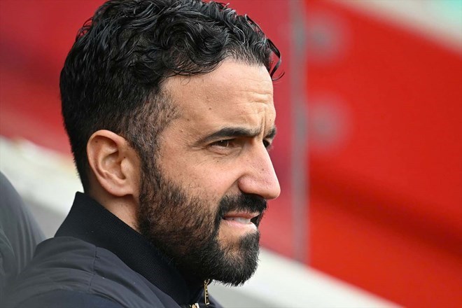 Sự bảo thủ của Ruben Amorim đã phản tác dụng tại Man United.  Ảnh: AFP