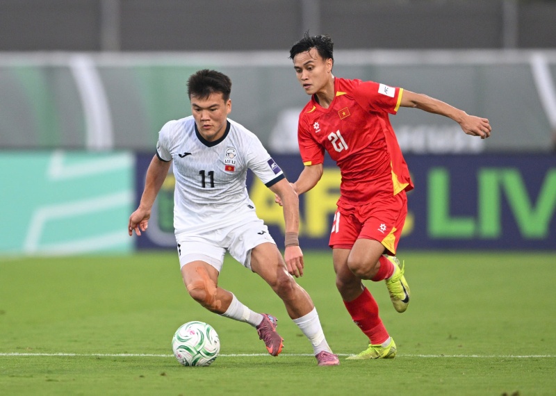 Hậu vệ Minh Phúc có thể trở lại đội hình xuất phát. Ảnh: AFC