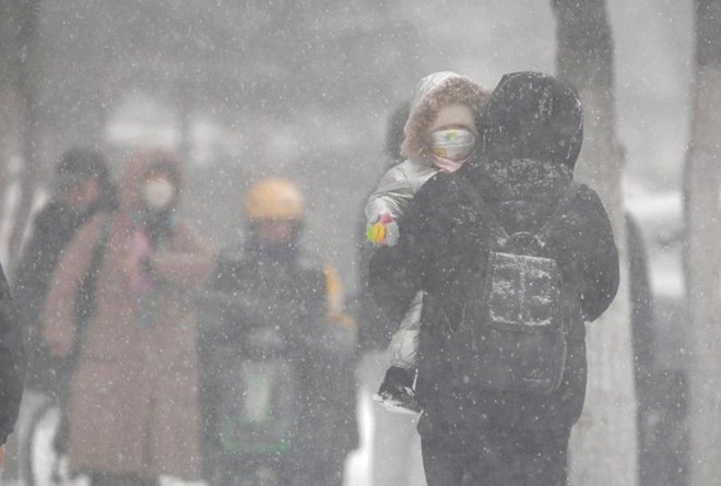 Bão mùa đông mạnh nhất sắp đổ bộ cùng không khí lạnh đại hàn