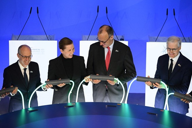 Châu Âu sẽ có trung tâm năng lượng lớn nhất thế giới ở Biển Bắc