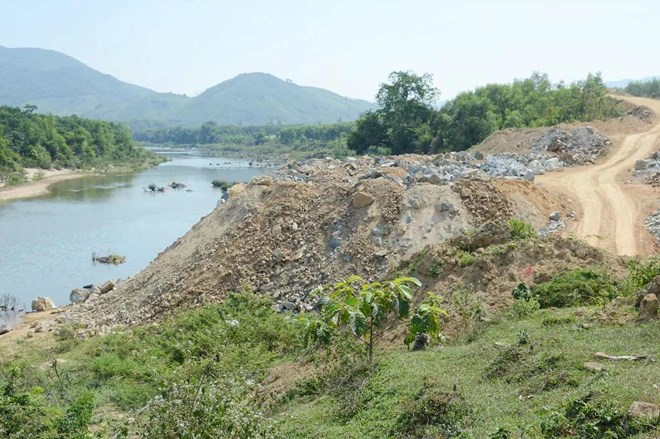 Một thủy điện ở Quảng Ngãi bị xử phạt 700 triệu đồng