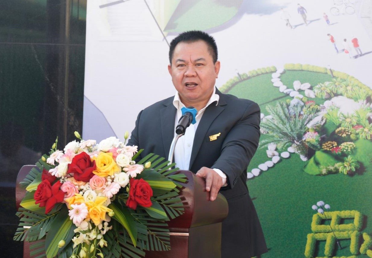 Ông Nguyễn Tâm Tiến - Tổng giám đốc Trungnam Group.  Ảnh: Minh Quân