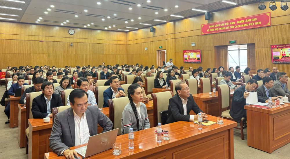 Điểm cầu Mặt trận Tổ quốc, các đoàn thể Trung ương