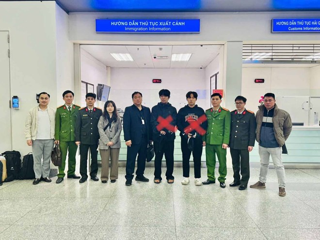 Công an Bắc Ninh bắt giữ 2 đối tượng truy nã đỏ của Interpol