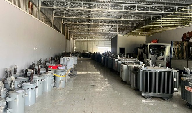 Triệt phá đường dây sản xuất, buôn bán máy biến áp giả đem về An Giang tiêu thụ