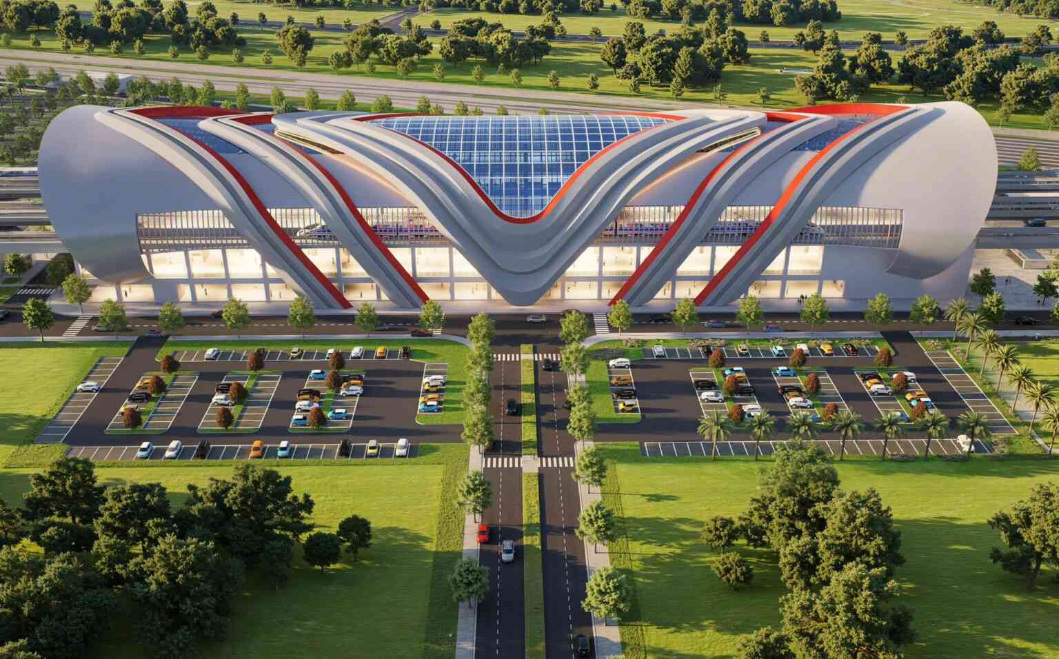 Phối cảnh nhà ga Metro Bến Thành - Cần Giờ. Ảnh: Vingroup