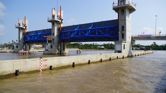 Cao điểm xâm nhập mặn tại Đồng bằng sông Cửu Long vào cuối tháng 3