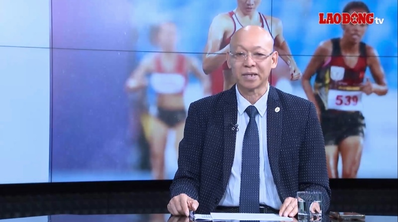 TS Dương Đức Thủy - chuyên gia điền kinh. Ảnh: Minh Phong