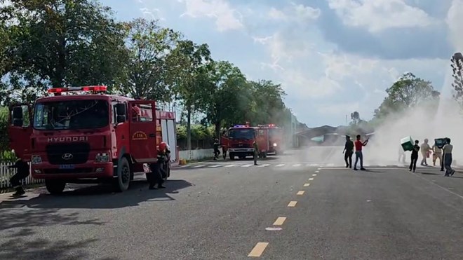 Doanh nghiệp chú trọng xây dựng môi trường làm việc an toàn, bền vững. Ảnh: Hoàng Lộc