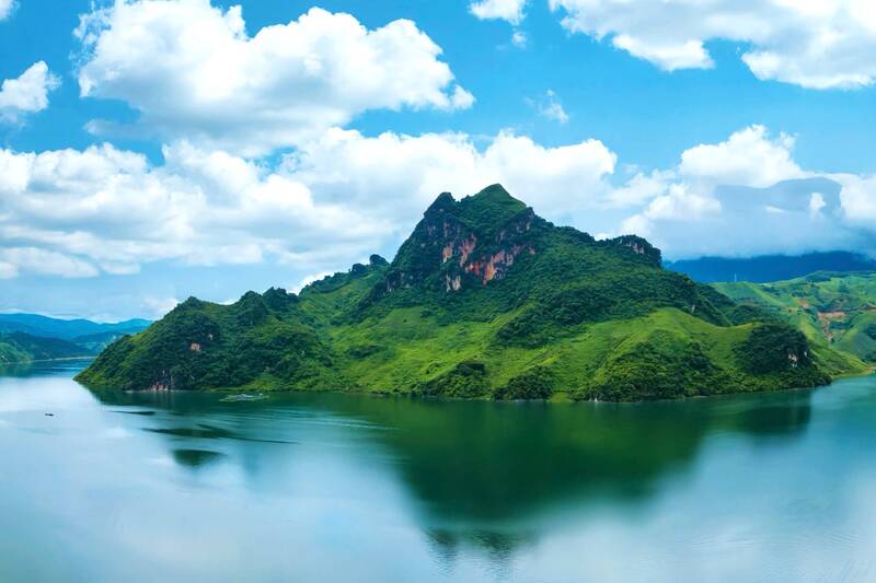 Khu vực nhà thờ Nàng Han, bản Cang Bó Ban, xã Mường La, tỉnh Sơn La. Ảnh: Trường Sơn