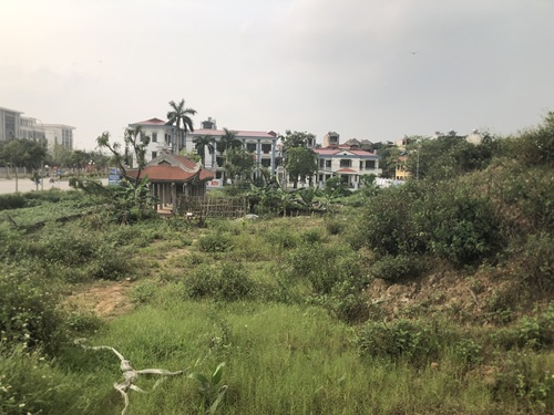 Vườn hoa Nguyễn Du thành bãi hoang, dư luận bức xúc. Ảnh: Minh Hạnh