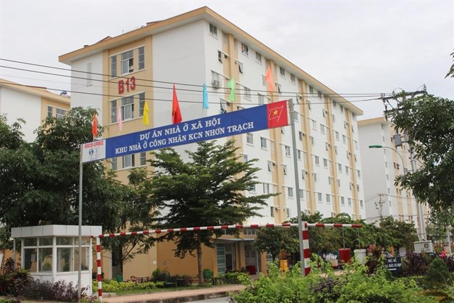 Một dự án nhà ở xã hội tại tỉnh Đồng Nai. Ảnh: HAC