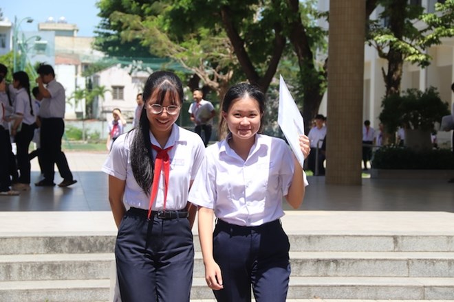 Thí sinh Đà Nẵng tự tin đạt điểm 9 môn Toán trong kỳ thi tuyển sinh lớp 10