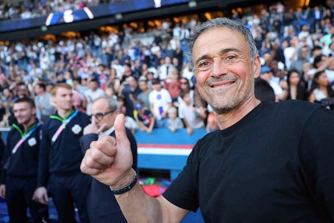 Luis Enrique đã có 3 danh hiệu Champions League trong sự nghiệp huấn luyện.  Ảnh: AFP