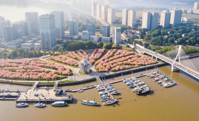 Cơ hội để du khách ngắm thành phố từ sông Hồng