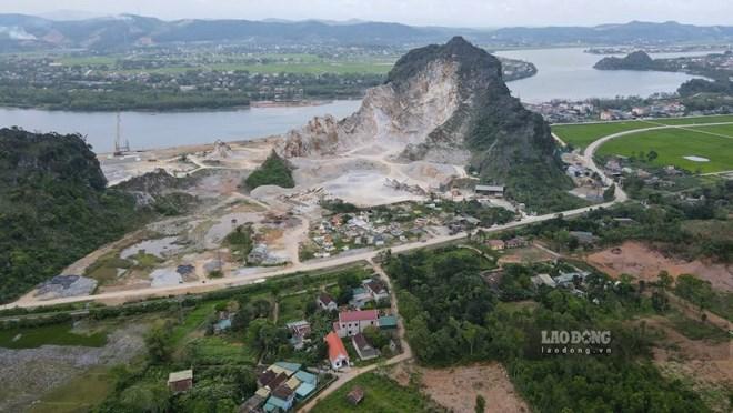 Mỏ đá vôi gây ô nhiễm, người dân sống trong lo âu