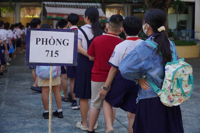 Đăng ký khảo sát vào lớp 6 ở TPHCM từ hôm nay