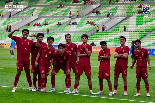 U19 Thái Lan gặp U19 Australia ở chung kết giải U19 Đông Nam Á 2026