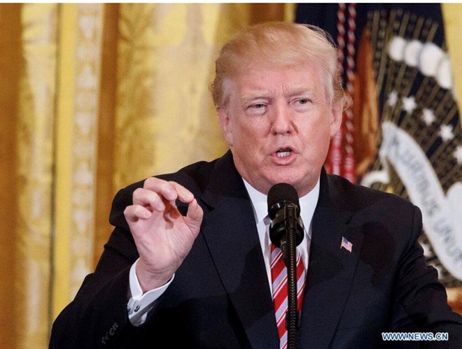 Ông Trump tuyên bố kế hoạch mít tinh TRUMP vào ngày Quốc khánh Mỹ