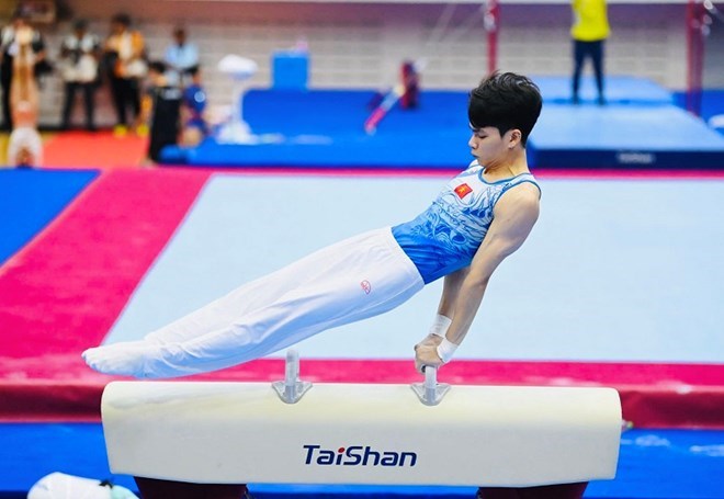 Đội thể dục dụng cụ nam Việt Nam đạt 5 suất đến ASIAD 20