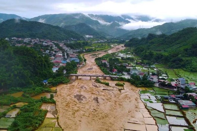 Mưa lớn gây lũ lụt, thiệt hại ở hai xã vùng cao Sơn La