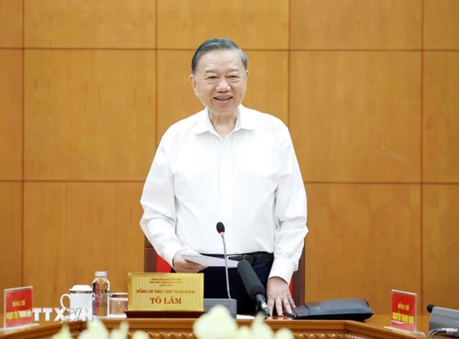 Tổng Bí thư, Chủ tịch nước Tô Lâm làm việc với ngành Nội vụ về chất lượng nguồn lao động