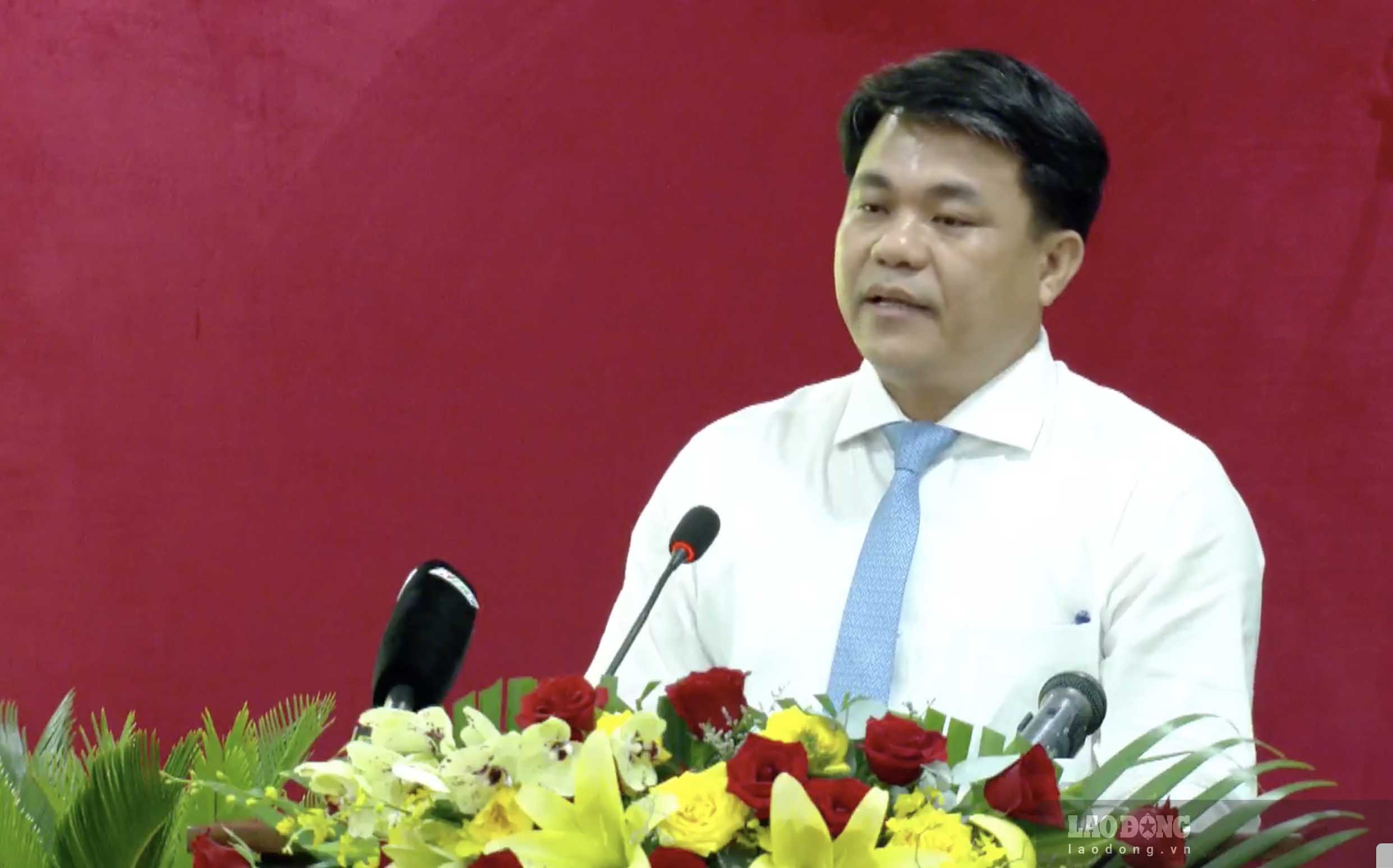 Ông Nguyễn Duy Quang - Giám đốc Sở Nông nghiệp và Môi trường tỉnh Khánh Hòa. Ảnh: Hữu Long