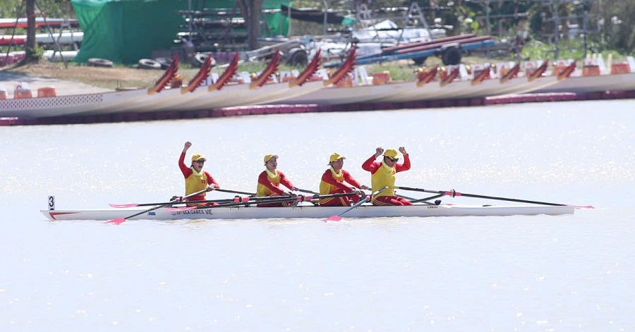 Môn rowing không có trong chương trình SEA Games 34. Ảnh: Bùi Lượng