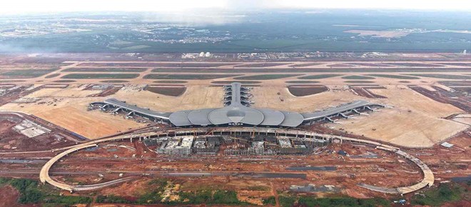 Sân bay Long Thành dự kiến khai thác thương mại cuối năm nay. Ảnh: Tổng Công ty Cảng hàng không Việt Nam