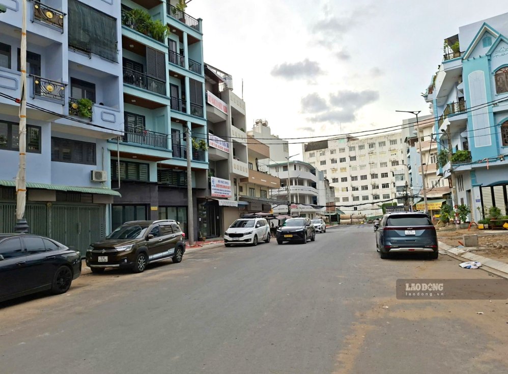 Dự án khi dần hoàn thiện. Ảnh: Minh Quân