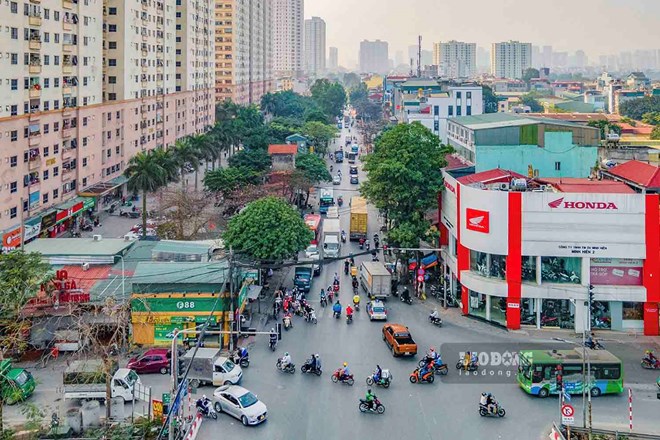 Dự án đường 7km qua 5 xã phường ở Hà Nội phải GPMB khối lượng lớn