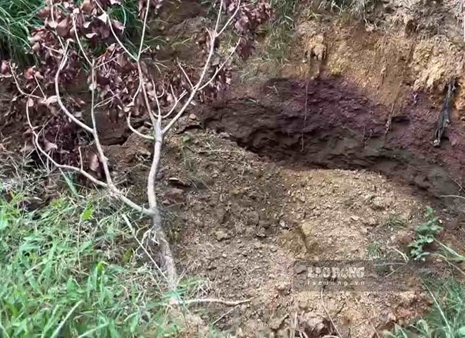 Sụt lún bất thường, 11 hộ dân tại Ninh Bình bị ảnh hưởng
