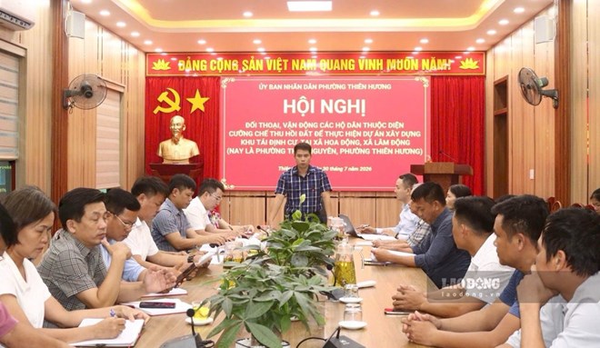 Đối thoại giải phóng mặt bằng dự án tái định cư gần 30 ha ở Hải Phòng