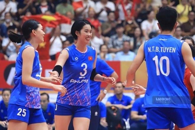 Lịch thi đấu bóng chuyền nữ SEA V.Cup 2026 hôm nay (31.7): Việt Nam vs Philippines