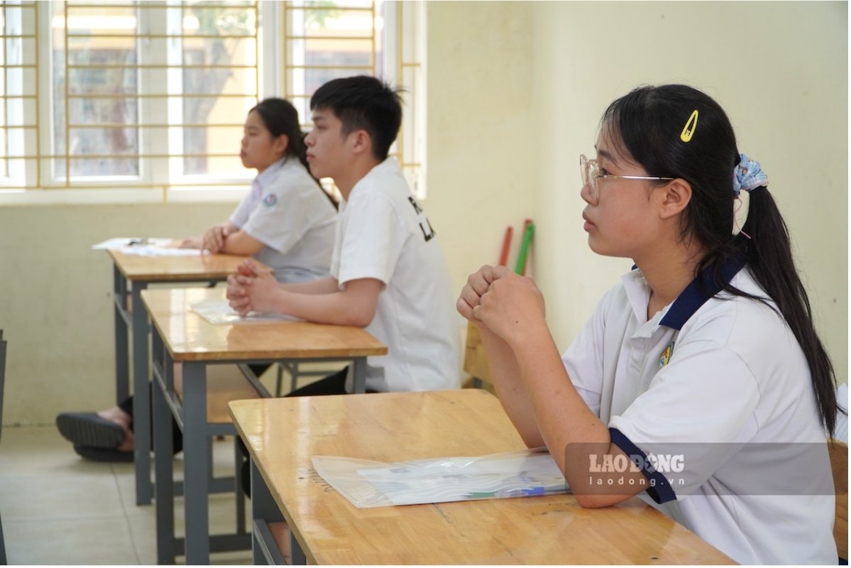 Thí sinh dự thi tốt nghiệp THPT năm 2026. Ảnh: Tường Vân